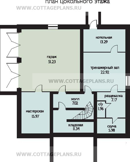 Поэтажные планы проект дома 35-49 общ. площадь 415,6м2