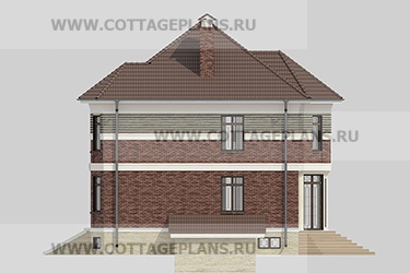 Фасады проект дома 76-97 общ. площадь 342,65 м2