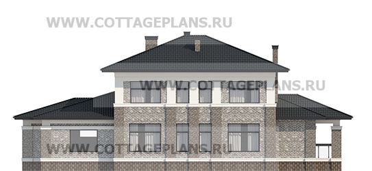 Фасады проект дома 205-42 общ. площадь 415,55 м2