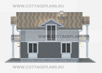Фасады проект дома 21-82 общ. площадь 210,95 м2