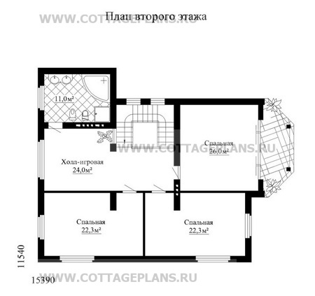 Поэтажные планы проект дома 31-69 общ. площадь 394,1м2