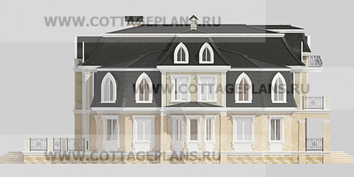 Фасады проект дома 74-85 общ. площадь 561,20 м2