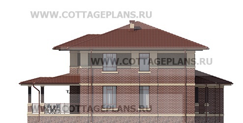 Фасады проект дома 29-60 общ. площадь 207,10 м2