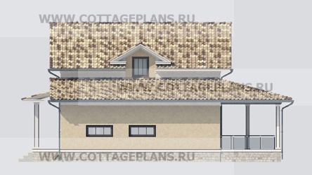 Фасады проект дома 15-63 общ. площадь 213,65 м2