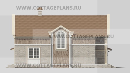 Фасады проект дома 22-94 общ. площадь 289,45 м2