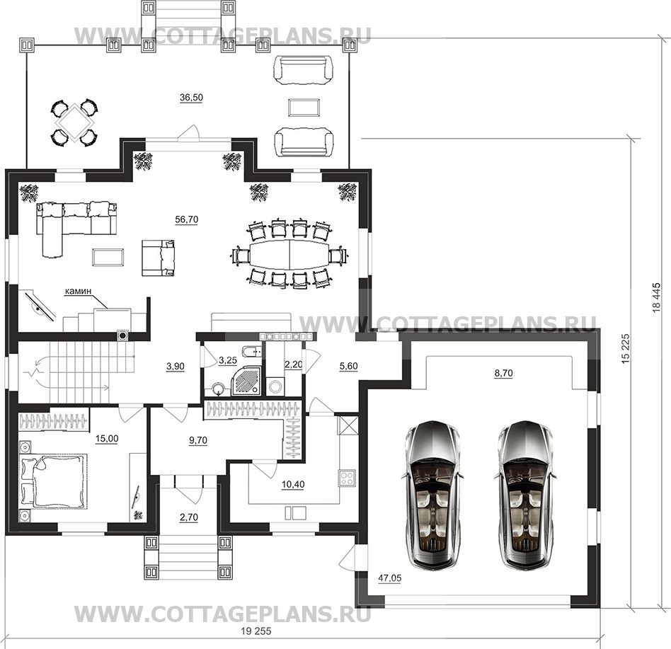 Поэтажные планы проект дома 201-13 общ. площадь 365,55 м2