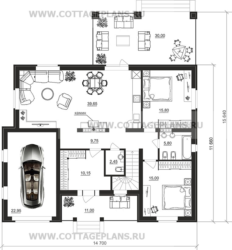 Поэтажные планы проект дома 28-47 общ. площадь 244,50 м2