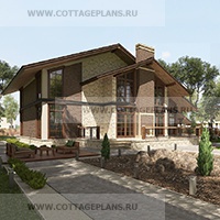 проект дома 201-07 общ. площадь 495,60 м2