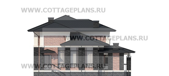 Фасады проект дома 202-36 общ. площадь 257 м2