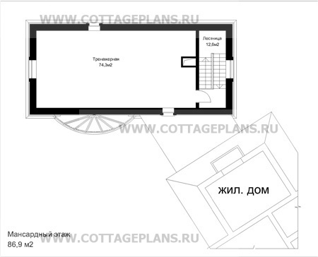 Поэтажные планы проект дома 35-98 общ. площадь 243,3м2