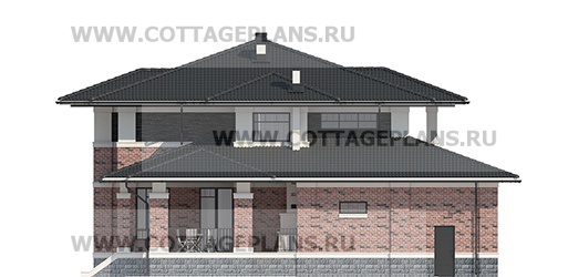 Фасады проект дома 200-96 общ. площадь 208,65 м2