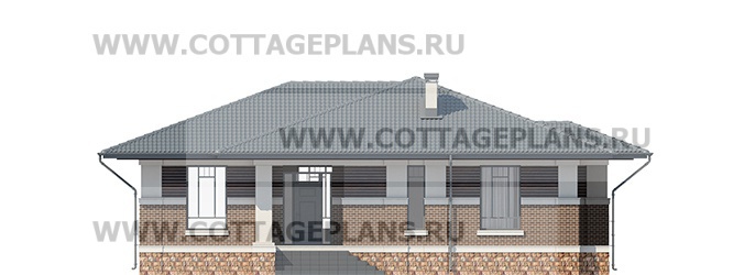 Фасады проект дома 27-51 общ. площадь 98,15 м2