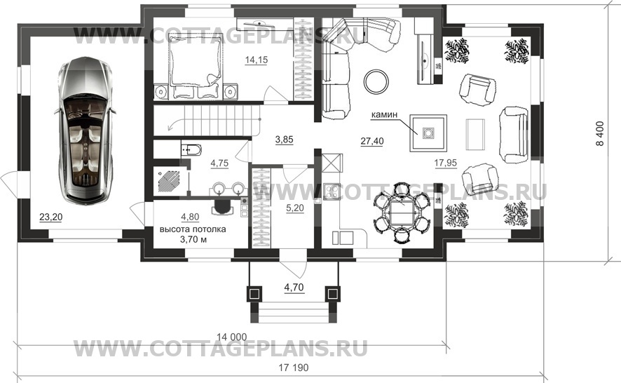 Поэтажные планы проект дома 92-45 общ. площадь 169,40 м2