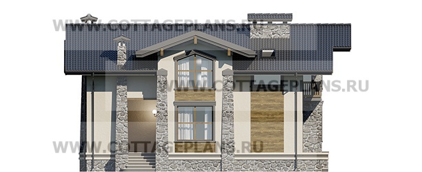 Фасады проект дома 105-73 общ. площадь 209,25 м2