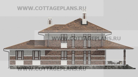 Фасады проект дома 13-20 общ. площадь 285,00 м2