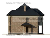 Фасады проект дома 14-02 общ. площадь 206,42 м2