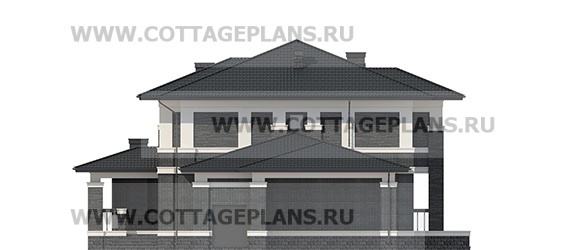 Фасады проект дома 103-76 общ. площадь 449,10 м2