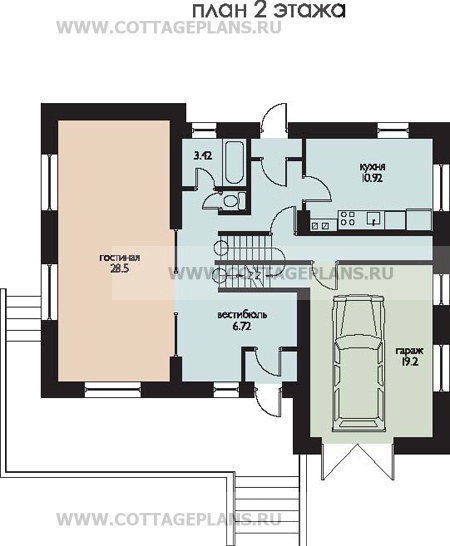 Поэтажные планы проект дома 47-32 общ. площадь 243,7 м2