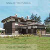 проект дома 24-09 общ. площадь 444,40 м2