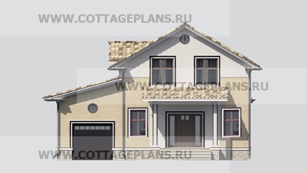 Фасады проект дома 21-07 общ. площадь 184,65 м2