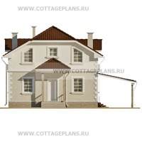 Фасады проект дома 14-10 общ. площадь 152,72 м2