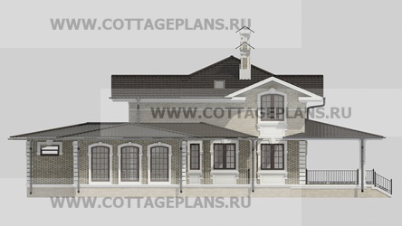 Фасады проект дома 17-65 общ. площадь 561,15 м2