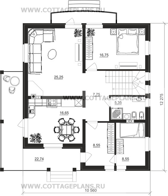 Поэтажные планы проект дома 14-76 общ. площадь 290,9 м2