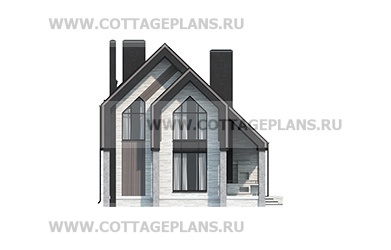 Фасады проект дома 204-83 общ. площадь 128,90 м2