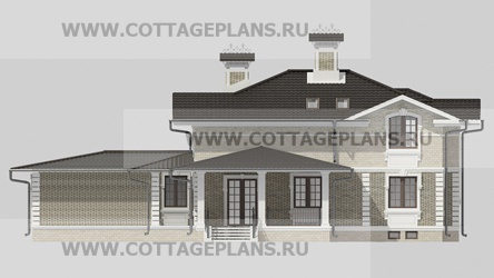Фасады проект дома 23-73 общ. площадь 347,45 м2