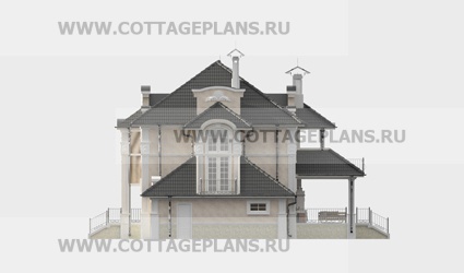 Фасады проект дома 29-13 общ. площадь 246,40 м2