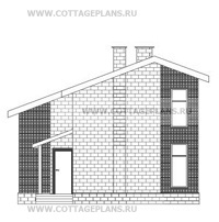 Фасады проект дома 20-85 общ. площадь 205,69 м2