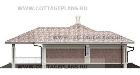 Фасады проект дома 902-61 общ. площадь 120,85 м2
