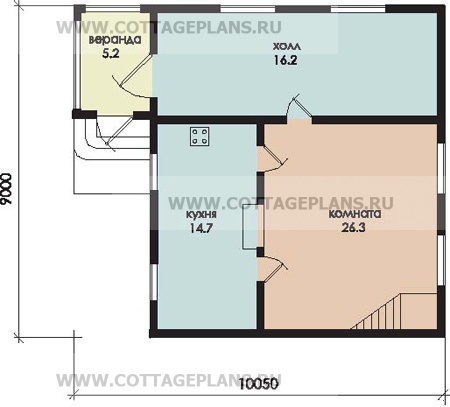 Поэтажные планы проект дома 19-22 общ. площадь 147,4 м2