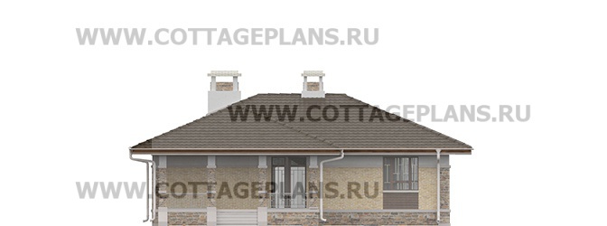 Фасады проект дома 702-59 общ. площадь 126,50 м2