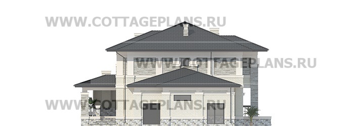 Фасады проект дома 202-79 общ. площадь 333,45 м2