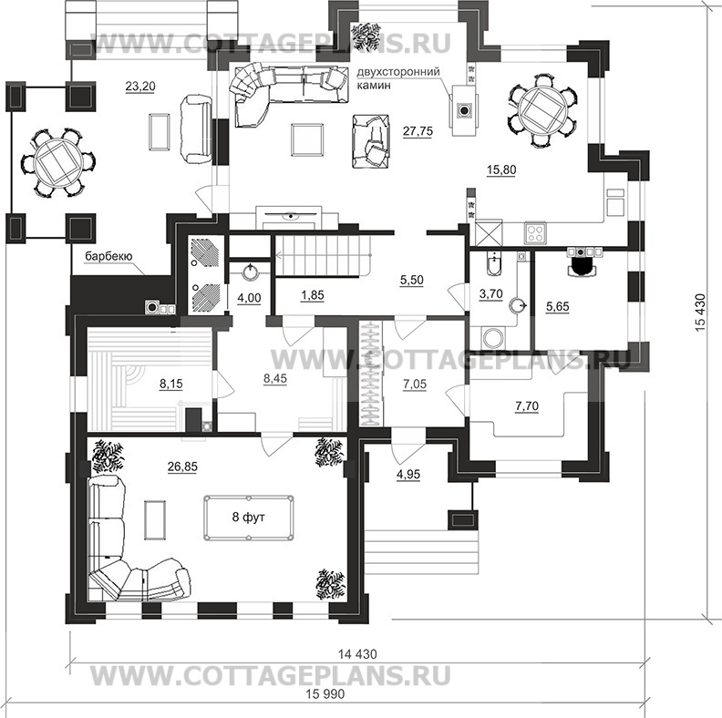 Поэтажные планы проект дома 102-00 общ. площадь 209,55 м2