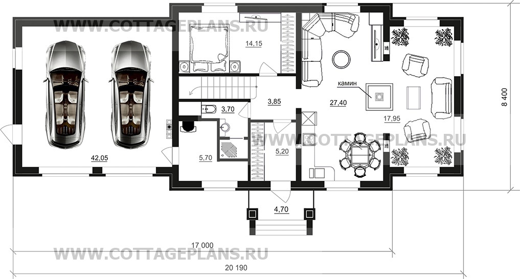 Поэтажные планы проект дома 95-30 общ. площадь 178,00 м2