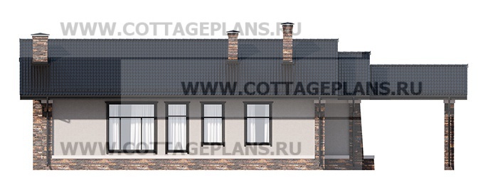 Фасады проект дома 900-23 общ. площадь 139,05 м2