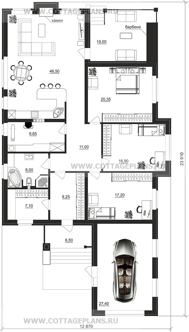 Поэтажные планы проект дома 900-26 общ. площадь 173,40 м2