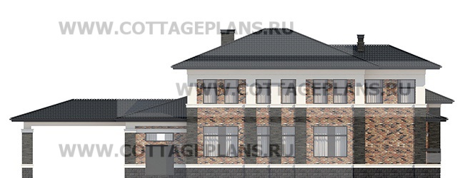 Фасады проект дома 202-67 общ. площадь 339,70 м2