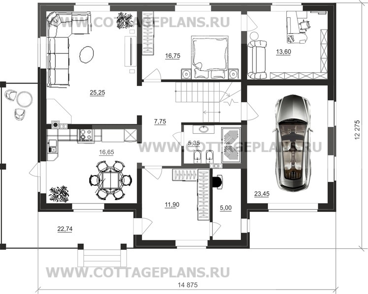 Поэтажные планы проект дома 88-26 общ. площадь 182,85 м2