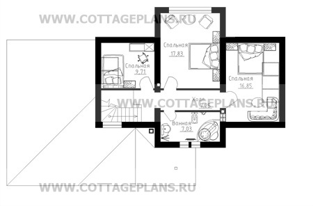 Поэтажные планы проект дома 15-34 общ. площадь 134,35 м2