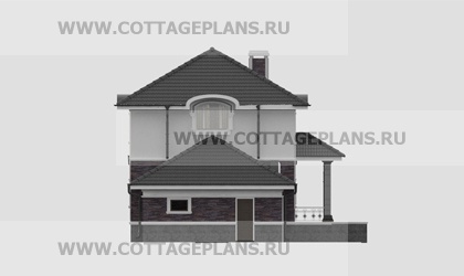 Фасады проект дома 29-34 общ. площадь 141,20 м2