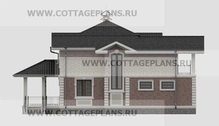 Фасады проект дома 13-55 общ. площадь 170,90 м2