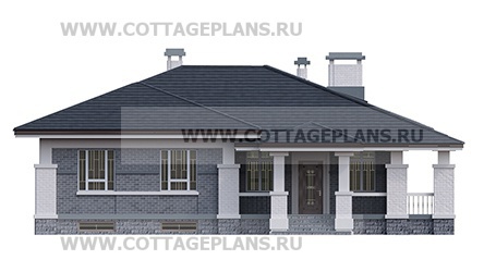 Фасады проект дома 07-09 общ. площадь 146,50м2