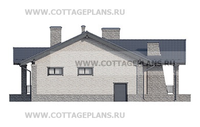 Фасады проект дома 702-17 общ. площадь 176,80м2