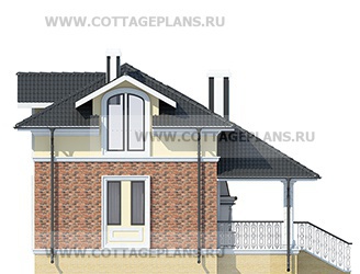 Фасады проект дома 71-20 общ. площадь 141,90 м2