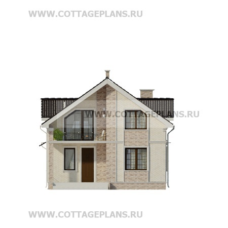 Фасады проект дома 14-54 общ. площадь 311,45 м2