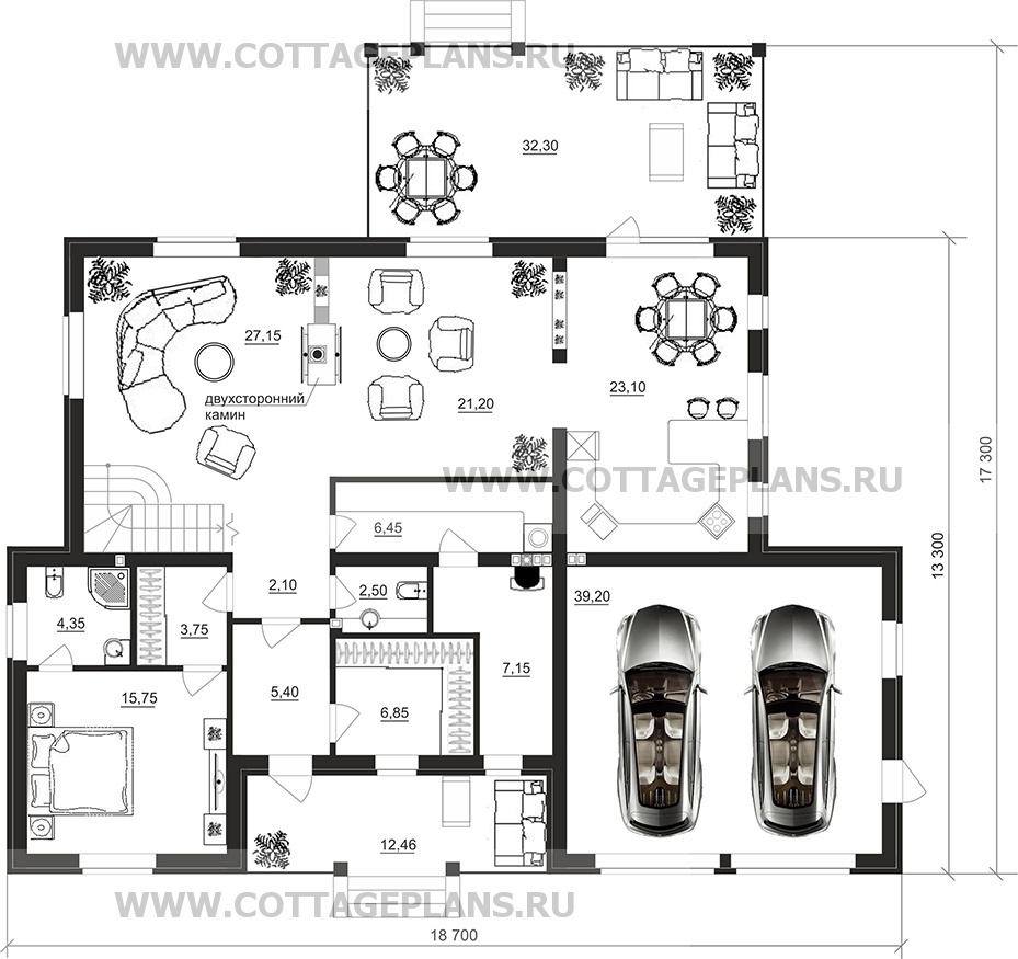 Поэтажные планы проект дома 97-36 общ. площадь 246,50 м2