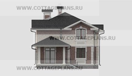 Фасады проект дома 23-55 общ. площадь 170,90 м2